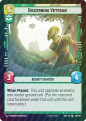 Discerning Veteran - Foil