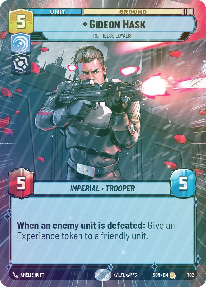 Gideon Hask - Ruthless Loyalist (Hyperspace) - Foil