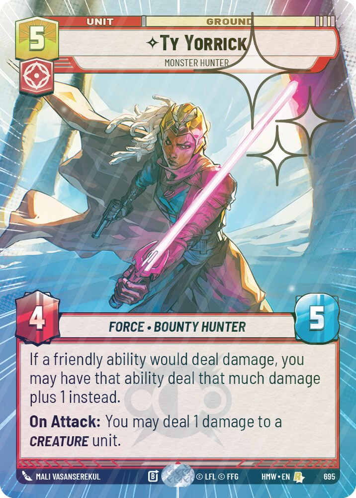 Ty Yorrick - Monster Hunter (Hyperspace Foil) - Foil