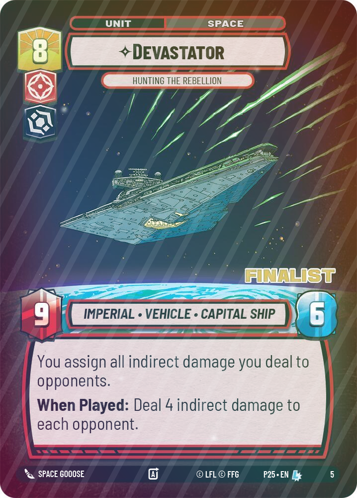 Devastator - Hunting the Rebellion (Finalist) - Foil