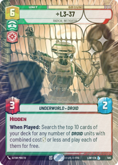 L3-37 - Radical Instigator (Hyperspace Foil) - Foil