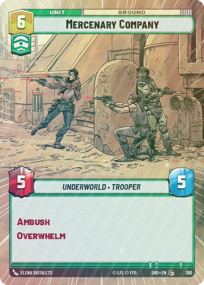 Mercenary Company (Hyperspace) - Foil