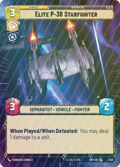 Elite P-38 Starfighter (Hyperspace) - Foil