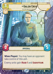 Galen Erso - Destroying His Creation (Hyperspace Foil) - Foil