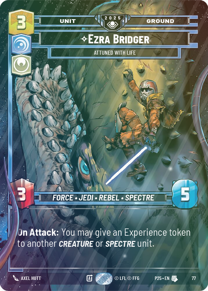 Ezra Bridger - Attuned With Life - Foil