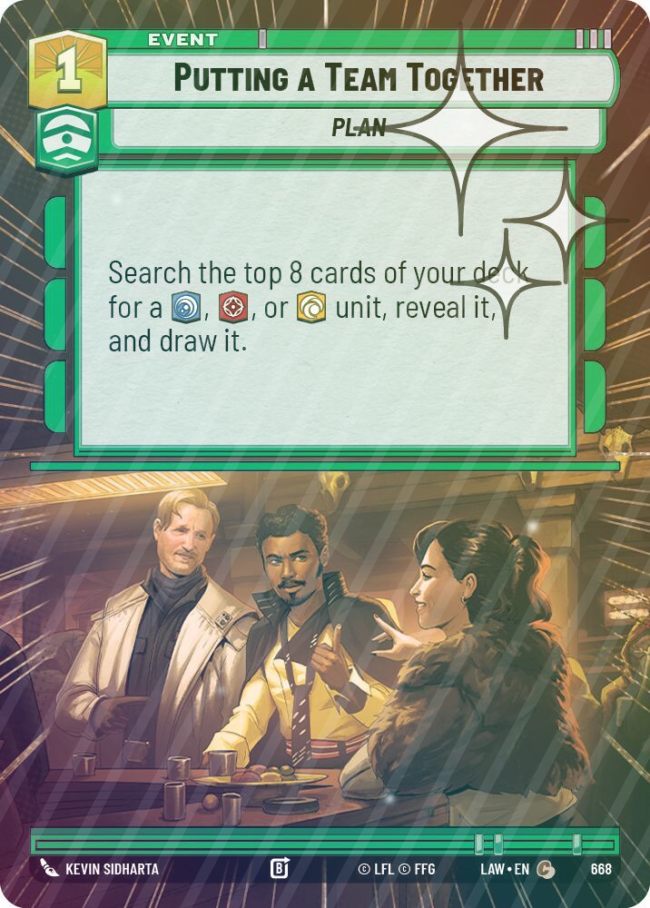 Putting a Team Together (Hyperspace Foil) - Foil