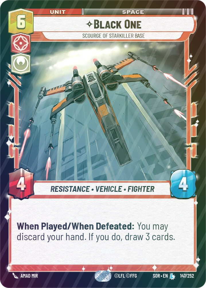 Black One - Scourge of Starkiller Base - Foil