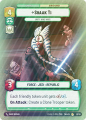 Shaak Ti - Unity Wins Wars - Foil