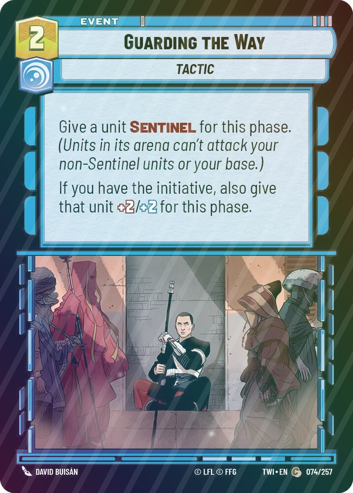 Guarding the Way - Foil