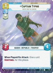 Captain Typho - Protecting the Senator (Hyperspace) - Foil