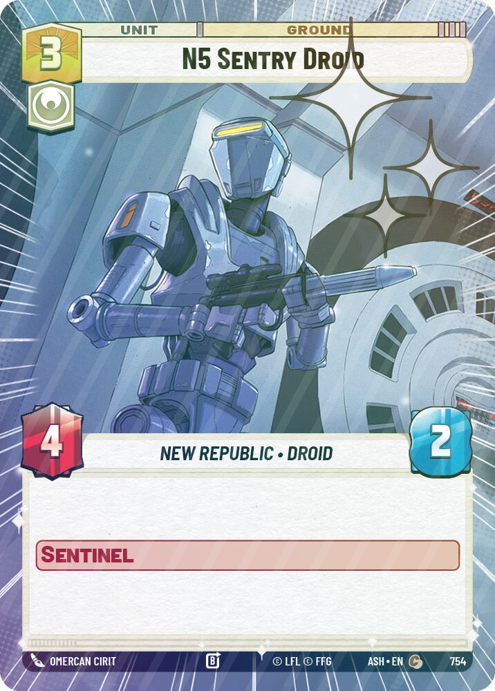 N5 Sentry Droid (Hyperspace Foil) - Foil