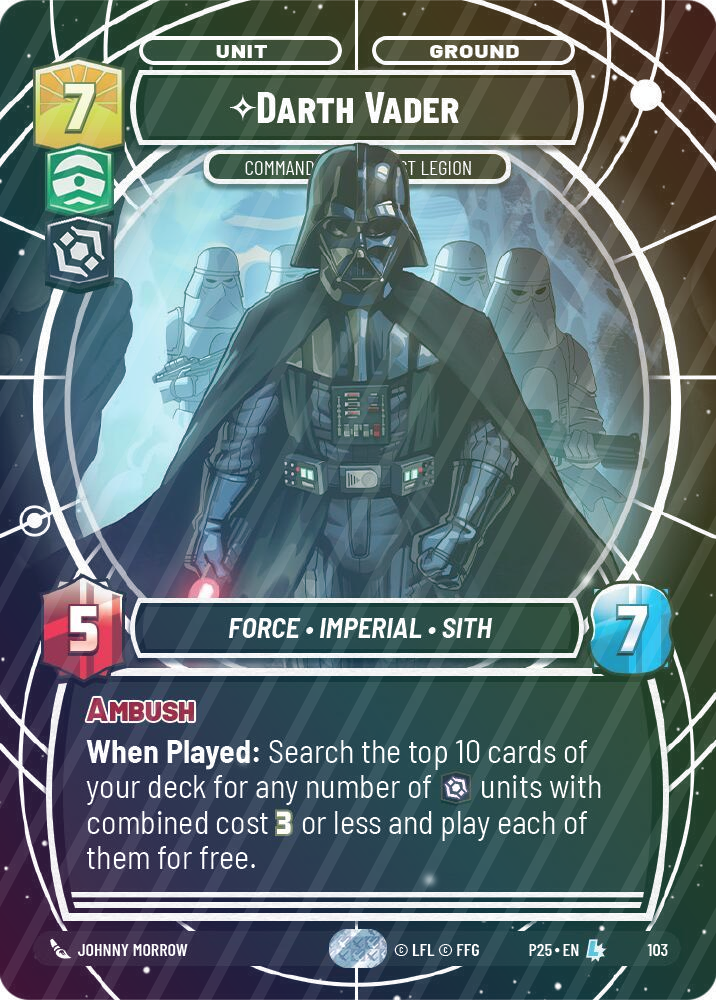Darth Vader - Commanding the First Legion - Foil