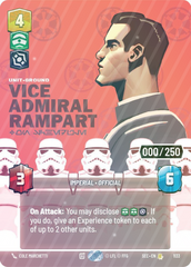 Vice Admiral Rampart - On Schedule (Serialized) - Foil