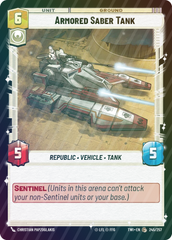 Armored Saber Tank - Foil