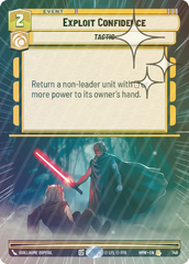 Exploit Confidence (Hyperspace Foil) - Foil