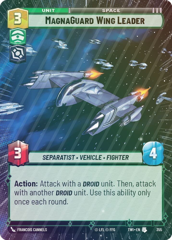 MagnaGuard Wing Leader (Hyperspace) - Foil