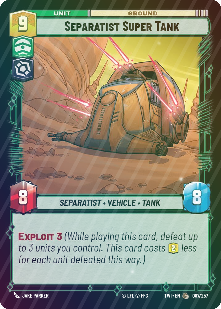 Separatist Super Tank - Foil