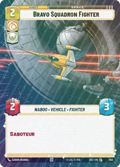 Bravo Squadron Fighter (Hyperspace Foil) - Foil