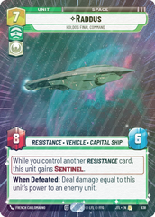 Raddus - Holdo's Final Command (Hyperspace Foil) - Foil