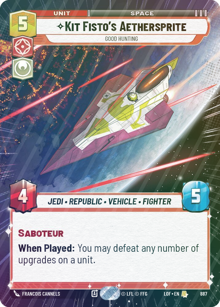 Kit Fisto's Aethersprite - Good Hunting (Hyperspace Foil) - Foil