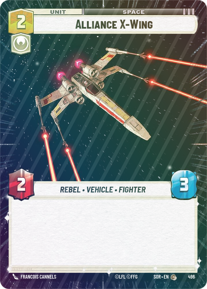 Alliance X-Wing (Hyperspace) - Foil