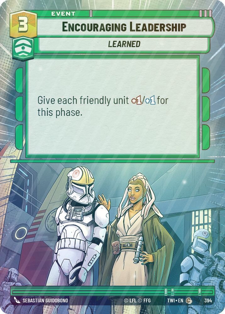 Encouraging Leadership (Hyperspace) - Foil