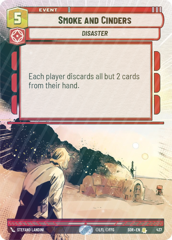 Smoke and Cinders (Hyperspace) - Foil