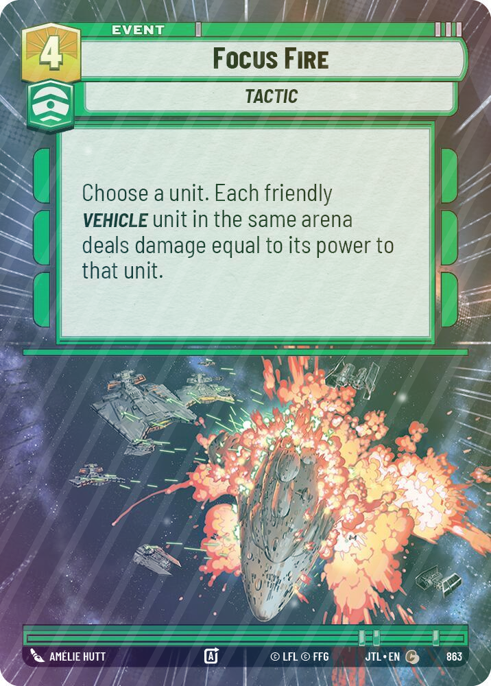 Focus Fire (Hyperspace Foil) - Foil