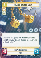 Han's Golden Dice (Hyperspace Foil) - Foil