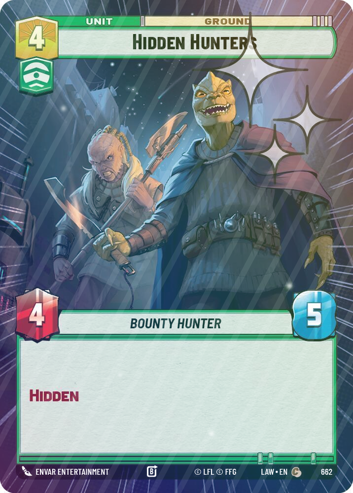 Hidden Hunters (Hyperspace Foil) - Foil