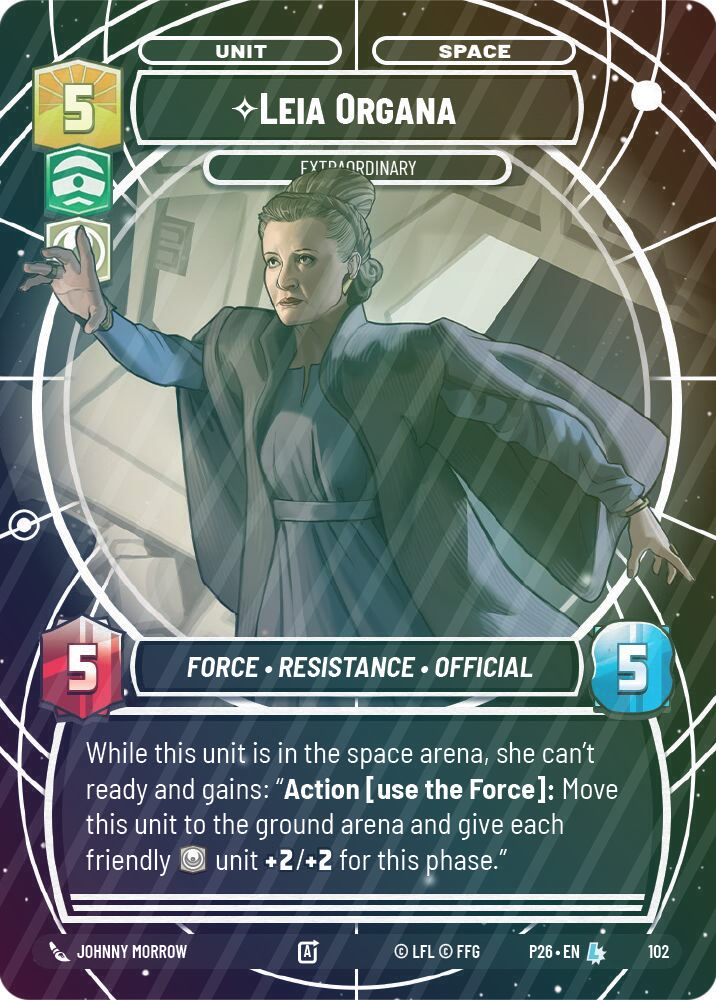 Leia Organa - Extraordinary - Foil