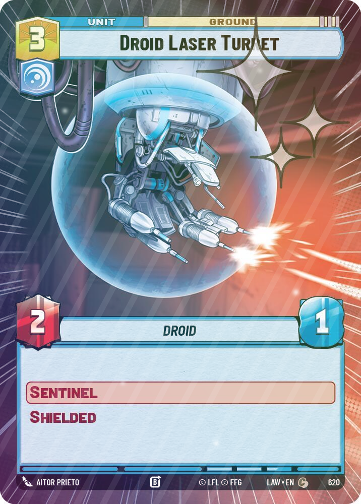 Droid Laser Turret (Hyperspace Foil) - Foil
