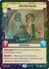 Doctor Evazan - Wanted on Twelve Systems - Foil