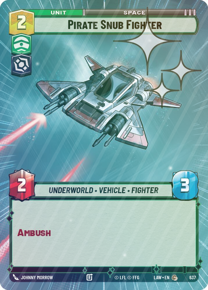 Pirate Snub Fighter (Hyperspace Foil) - Foil