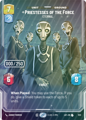 Priestesses of the Force - Eternal (Serialized) - Foil