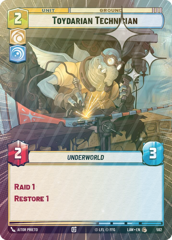 Toydarian Technician (Hyperspace Foil) - Foil