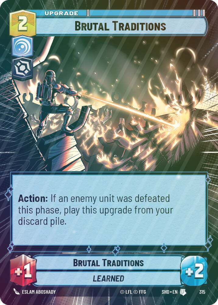 Brutal Traditions (Hyperspace) - Foil