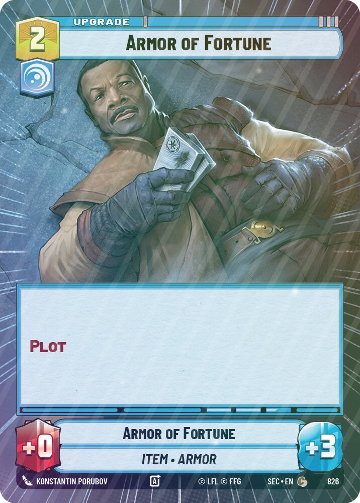 Armor of Fortune (Hyperspace Foil) - Foil