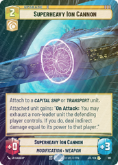 Superheavy Ion Cannon (Hyperspace Foil) - Foil