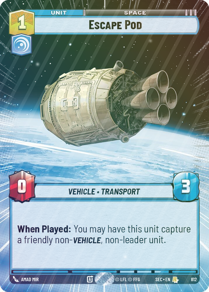 Escape Pod (Hyperspace Foil) - Foil