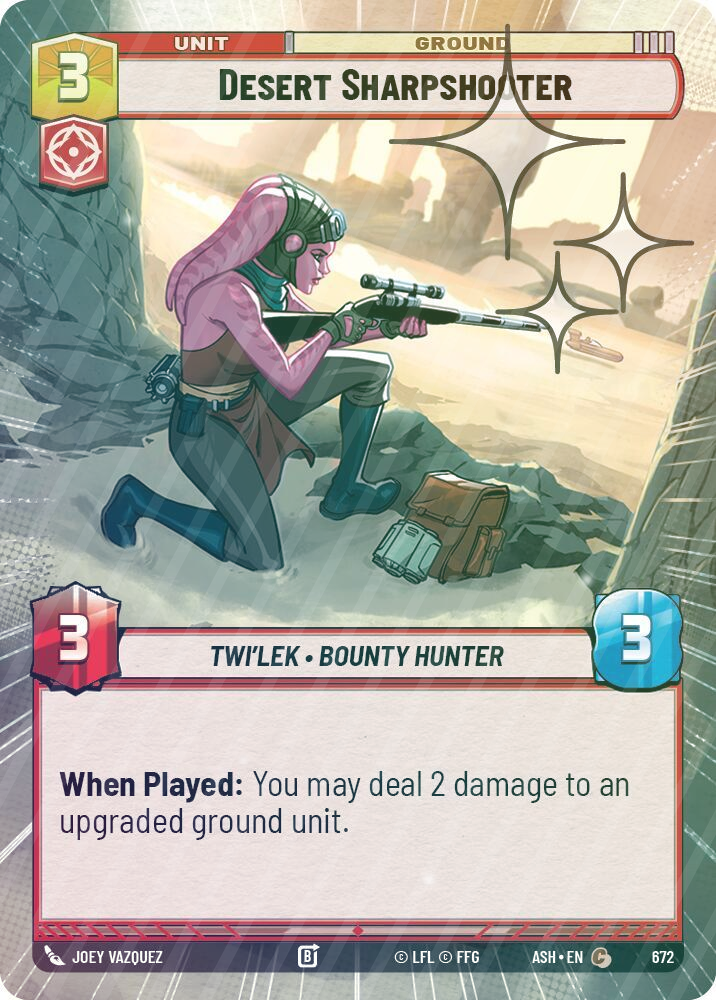 Desert Sharpshooter (Hyperspace Foil) - Foil