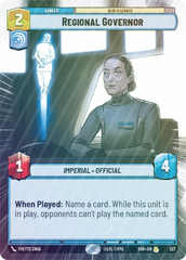 Regional Governor (Hyperspace) - Foil