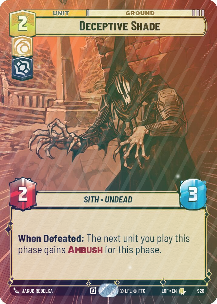 Deceptive Shade (Hyperspace Foil) - Foil