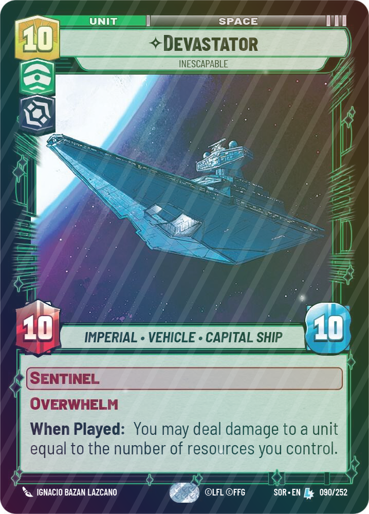 Devastator - Inescapable - Foil