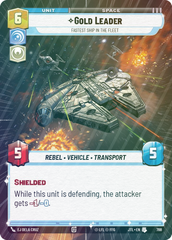 Gold Leader - Fastest Ship in the Fleet (Hyperspace Foil) - Foil