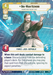 Obi-Wan Kenobi - Finding What Doesn't Exist (Hyperspace Foil) - Foil