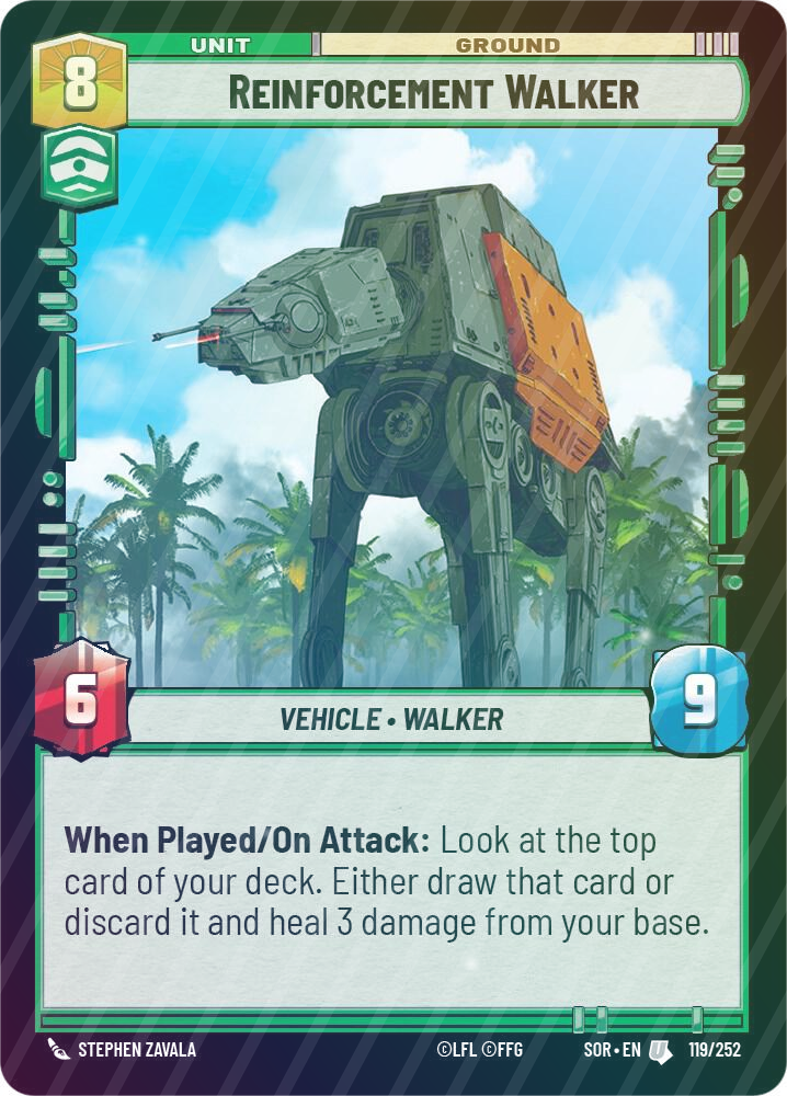 Reinforcement Walker - Foil