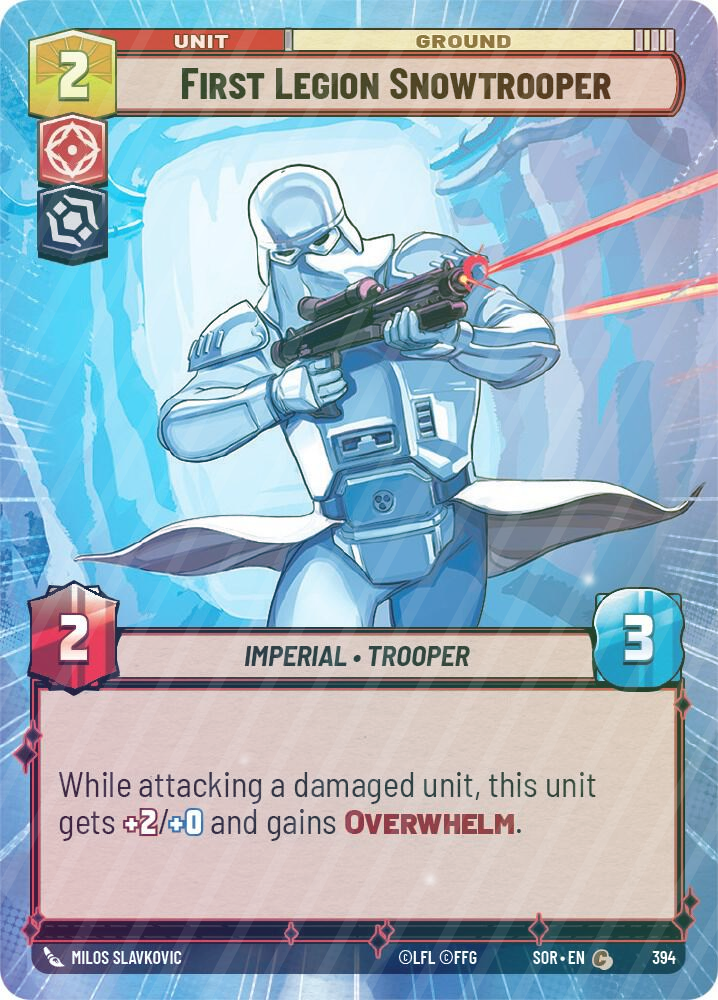 First Legion Snowtrooper (Hyperspace) - Foil