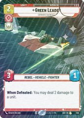 Green Leader - Crynyd's Sacrifice (Hyperspace Foil) - Foil