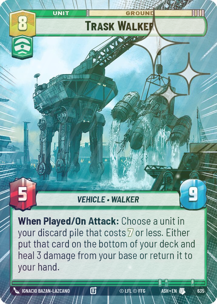 Trask Walker (Hyperspace Foil) - Foil